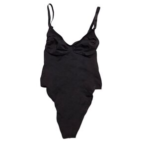 SKIMS Seamless Sculpting Bodysuit Top Shapewear Black Onyx Medium NWOT